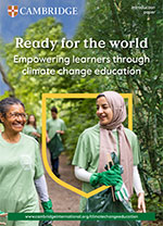 Empowering learners through climate change education
