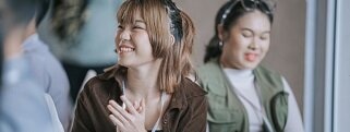 Person smiling