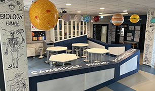A sicnece lab A science lab