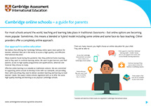 Cambridge online schools