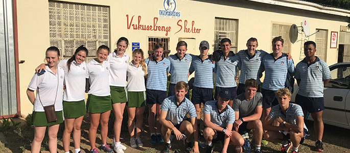 Students from St Andrew's College