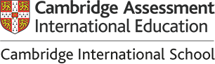 Cambridge International School logo Cambridge International School logo